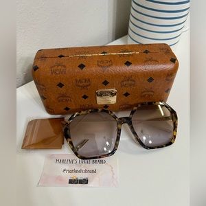 NEW MCM HAVANA SUNGLASSES